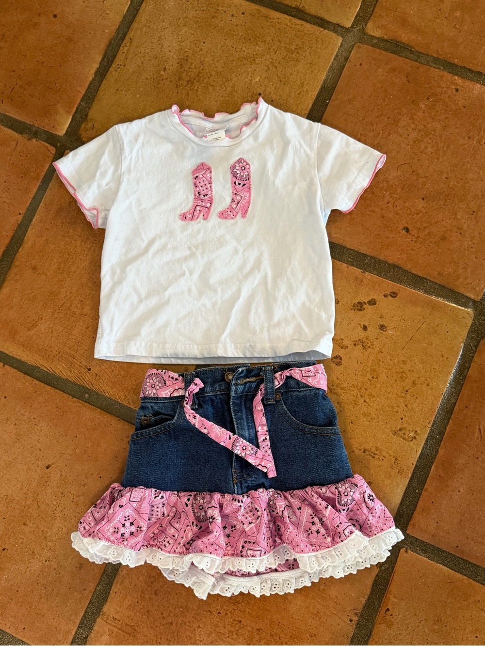 Kiddie Korral Western Outfit
